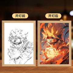Naruto Anime Led Light Frame 18×23 (Direct USB Plugin)