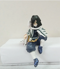 Obanai Iguro Demon Slayer Anime Sitting Action Figure 15cm