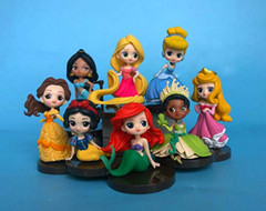 Princess 8Pcs Set Action Figure- 10cm