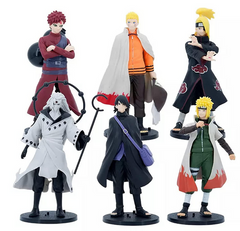 Naruto Anime 6 Character Set Action Figure- 19cm