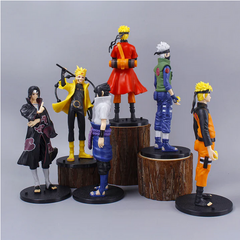 Naruto Anime 6 Character Set Action Figure-17cm