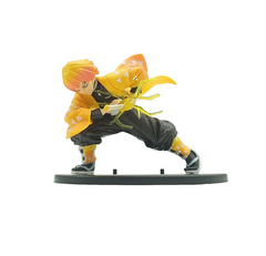 Zenitsu Agatsuma Demon Slayer Anime Action Figure 13cm