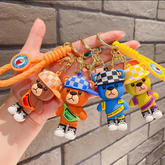 Cute Teddy 3D Keychain (12pcs Packet)