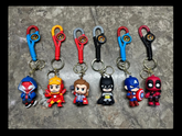 Avengers Rope Strap 3D Keychain (12pcs Packet)