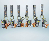 Tom And Jerry Attached 3D Keychain (12pcs Packet)