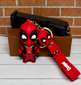 Deadpool Marvel Action figure 3D Keychain (12pcs Packet)