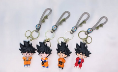 Goku Dragon Ball Anime Rope 3D Keychain (12pcs Packet)