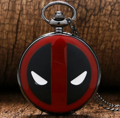 Deadpool Marvel Pocket Watch Metal Keychain