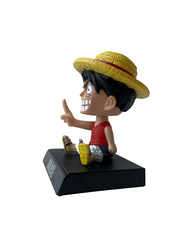 Luffy One Piece Anime Victory sign Bobblehead