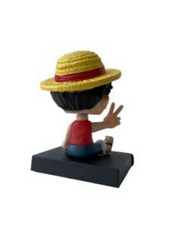 Luffy One Piece Anime Victory sign Bobblehead