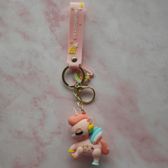 Unicorn 4 Design Set 3D Keychain (12 Pieces in Packet)