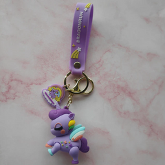 Unicorn 4 Design Set 3D Keychain (12 Pieces in Packet)