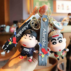 New Style Shin Chan 3D Keychain (12pcs Packet)