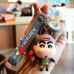 New Style Shin Chan 3D Keychain (12pcs Packet)