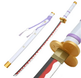 Ame No Habakiri One piece Anime White Enma Wooden Katana 104cm