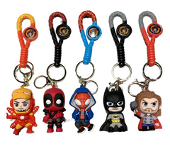 Avengers Rope Strap 3D Keychain (12pcs Packet)
