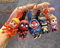 Avengers Rope Strap 3D Keychain (12pcs Packet)