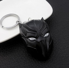 Black Panther Face Metal keychain
