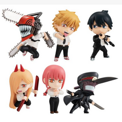 Chainsaw Man 6pcs Set Action Figure 11cm