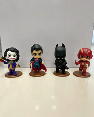 DC Characters 4pcs Set 10cm Action Figure