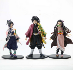 Demon Slayer Anime 6pcs Character Set Action Figure-15cm