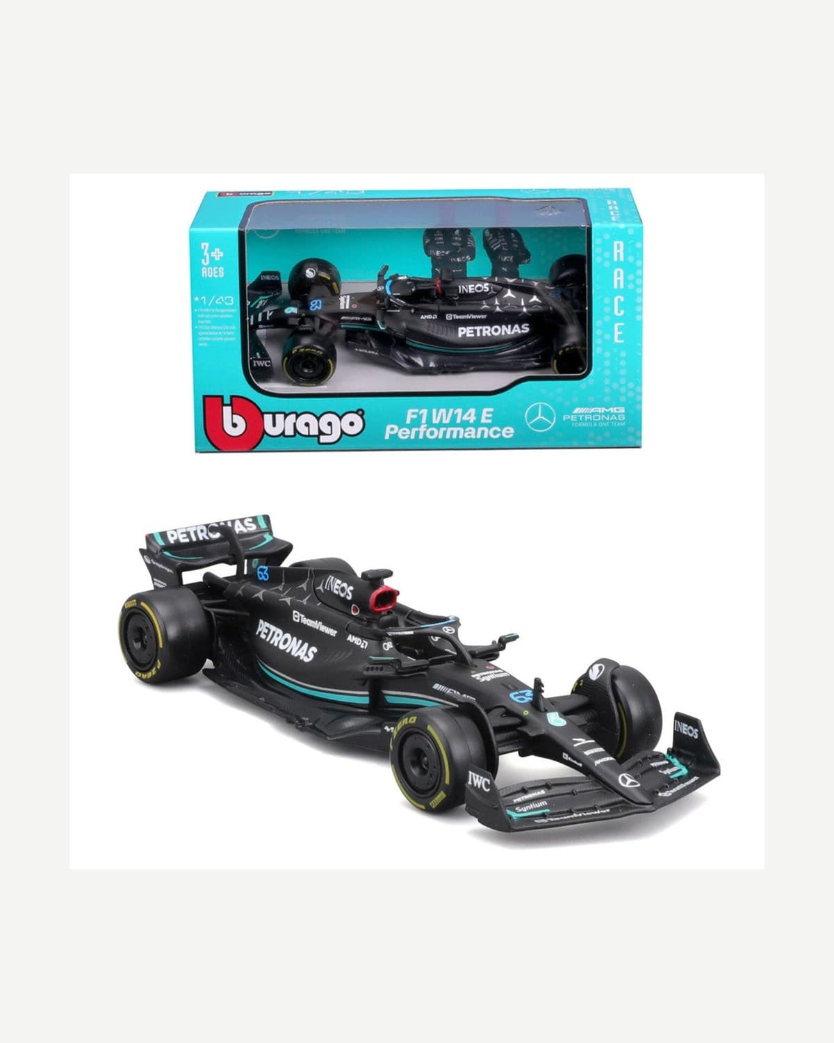 Bburago 1:43 F1 #63 George Russell
