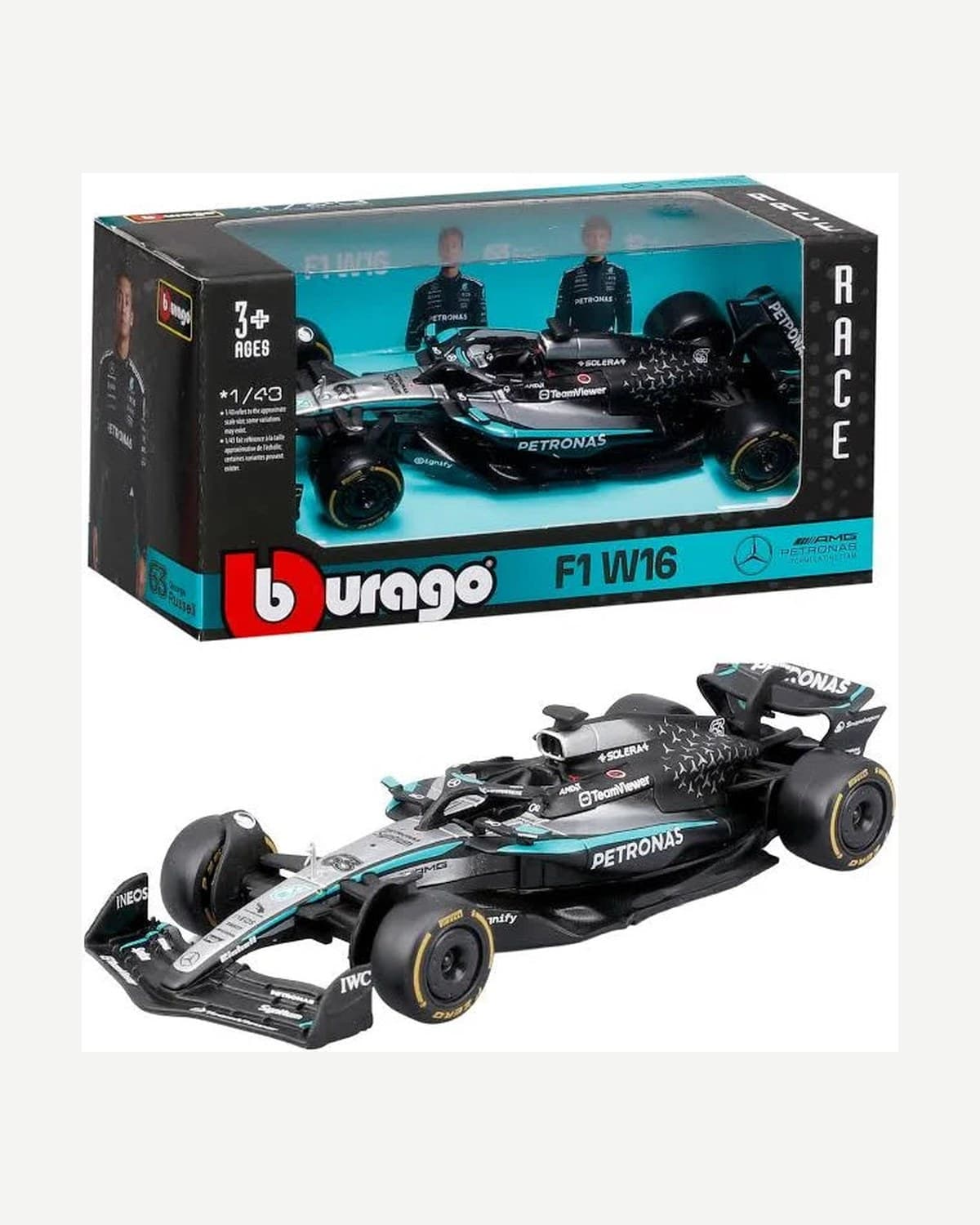 Bburago 1:43 F1 W16 #12 2025