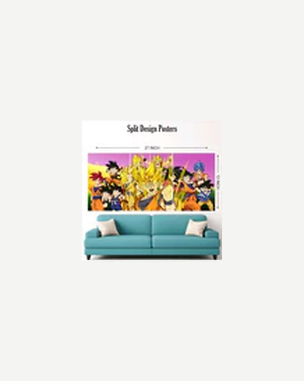 Dragon Ball Split Posters — Pack of 3