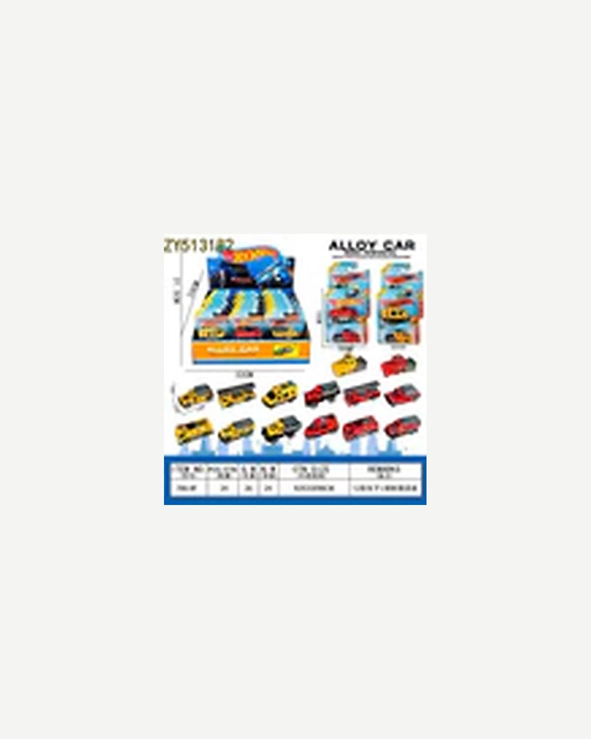Emergency Vehicles with Push Cars — 18 pcs
