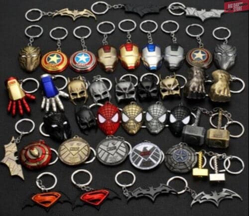 Mix Superhero Keychain