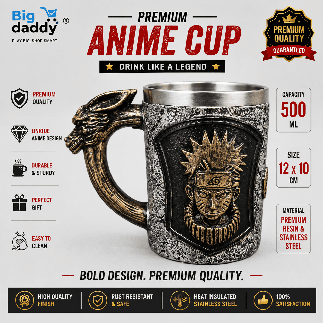 Naruto Vintage Steel Cup