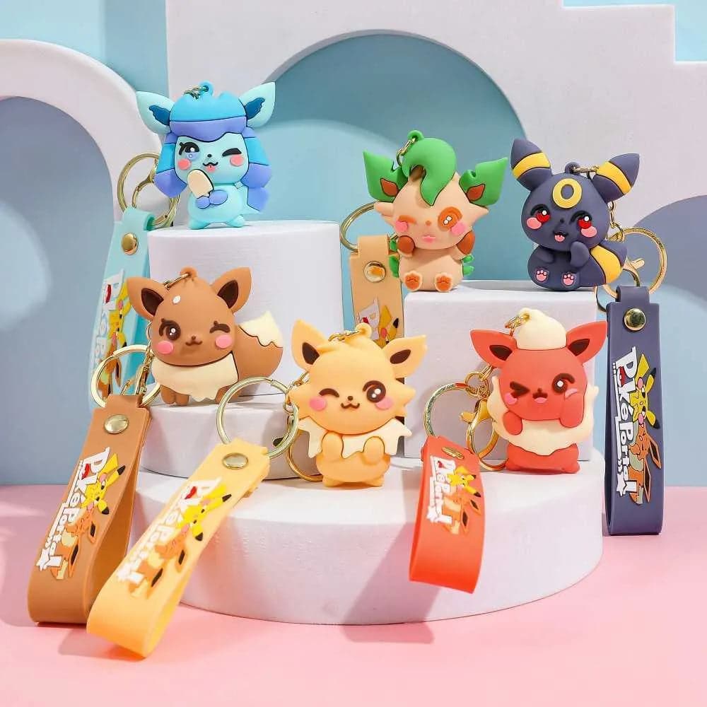 Pokémon Eevee Rubber Keychain