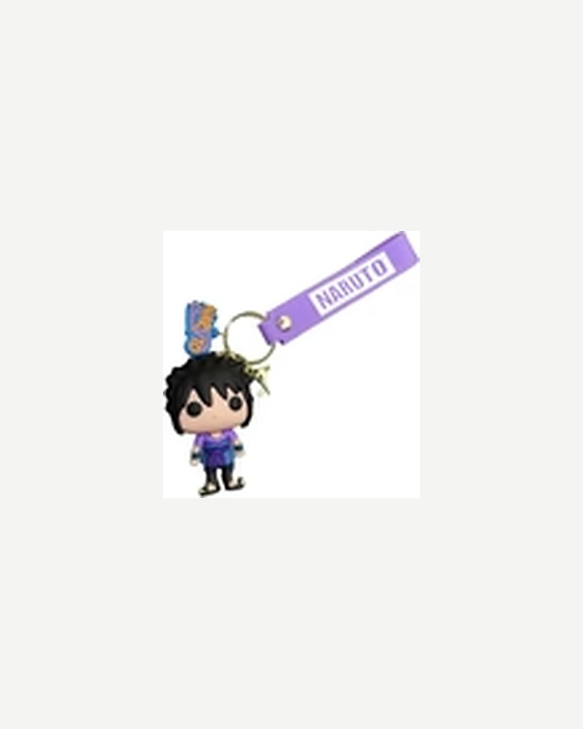 Sasuke Big-Head Rubber Keychain — Pack of 3