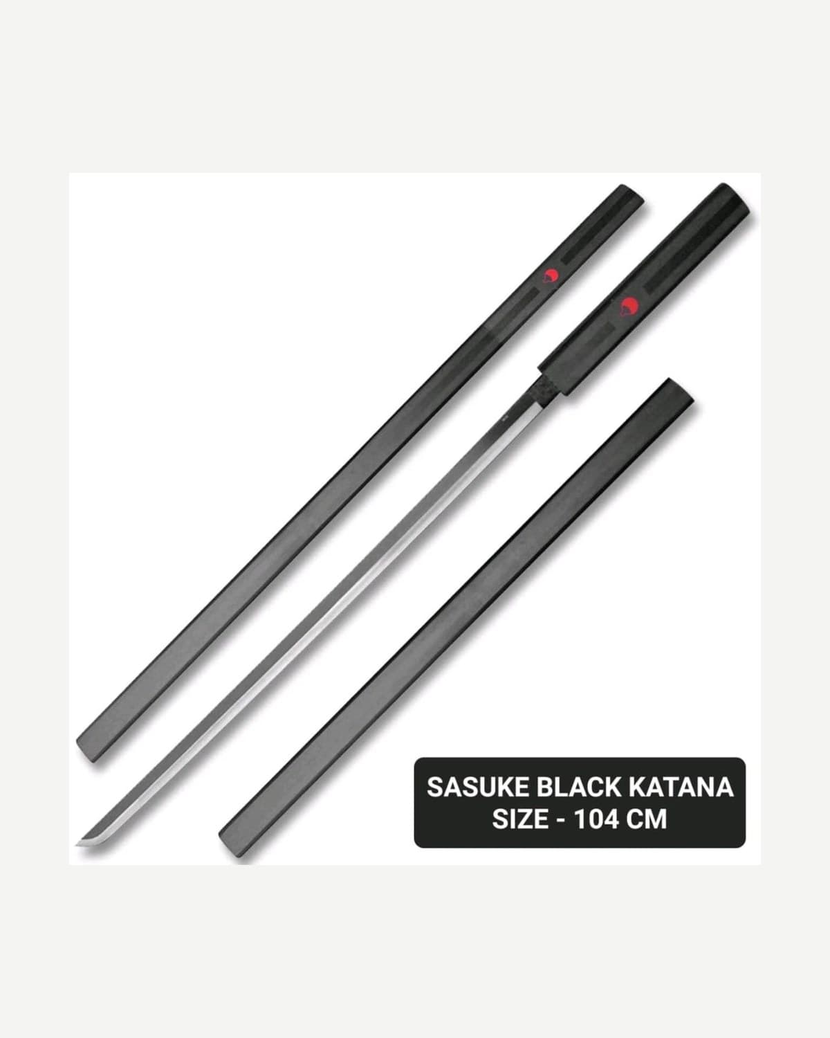 Sasuke Uchiha Black 104 cm Wooden Katana