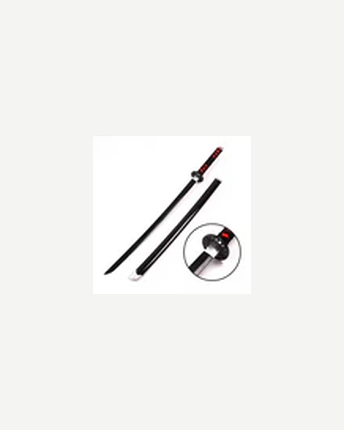 Tanjiro Black 104 cm Wooden Katana
