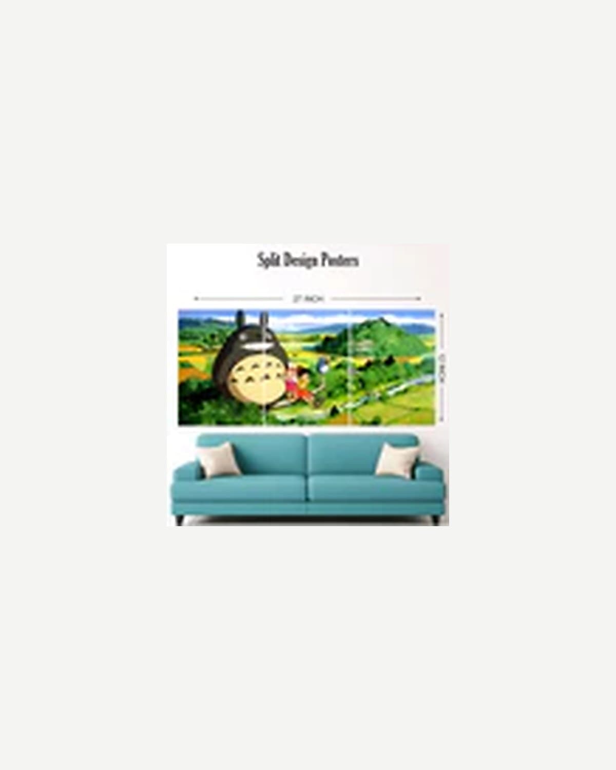 My Neighbor Totoro Split Posters — Pack of 3