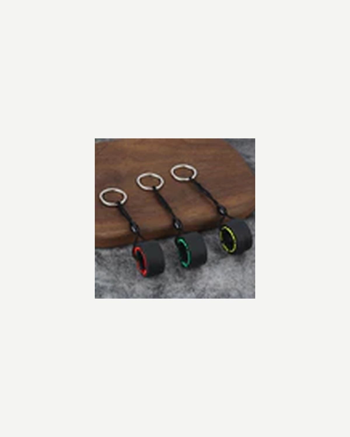 Tyre Keychain — Pack of 3