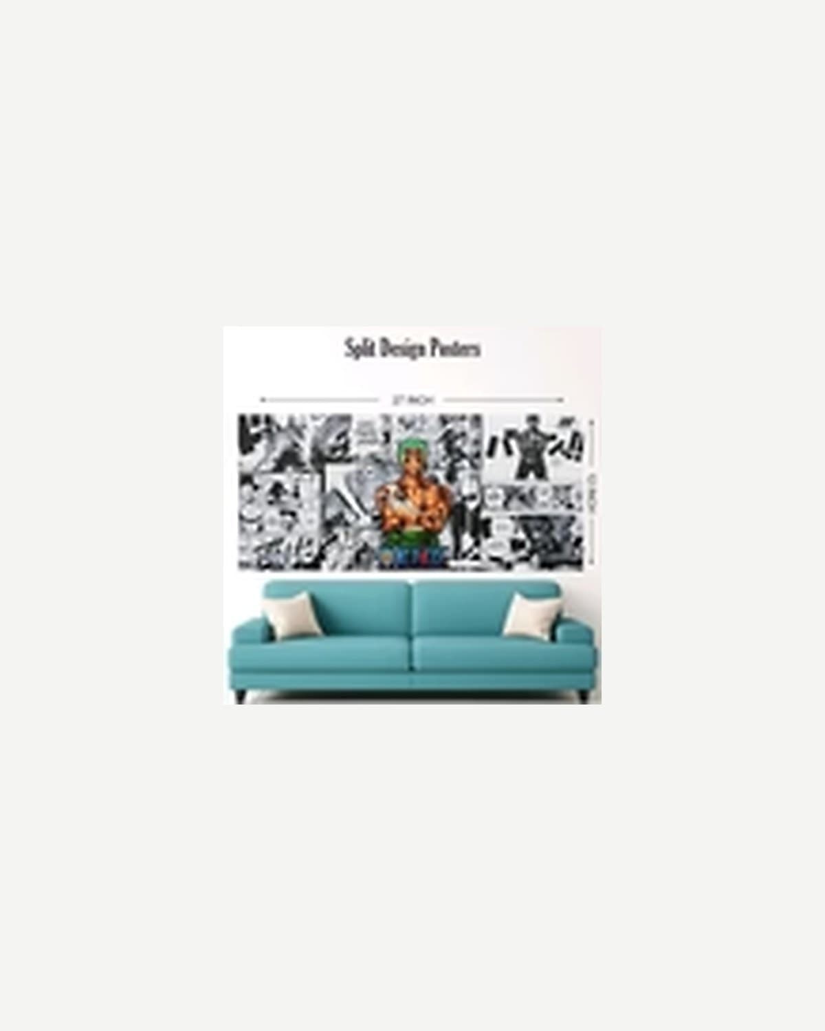 Zoro Mix Split Posters — Pack of 3