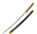 Japanese Katana, Brown and Yellow Wrapped Handle, 104cm