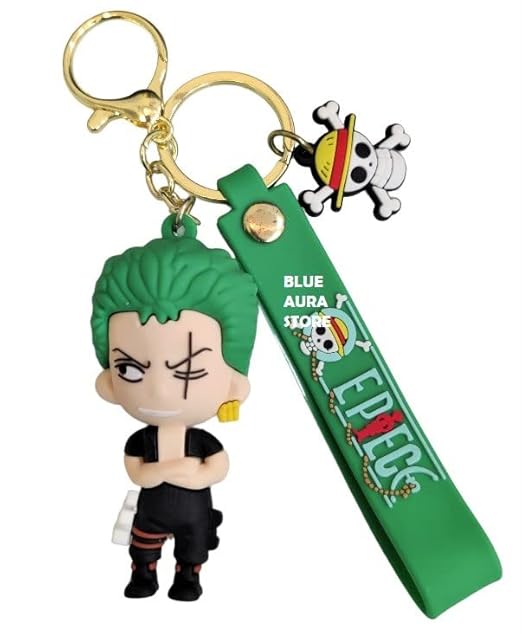 Zoro One Piece Anime 3D Keychain (12pcs Packet)