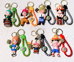 One Piece Anime New Style 3D Keychain (12pcs Packet)