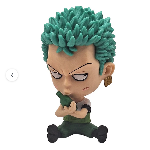 Zoro One Piece Anime Sitting Action Figure-8cm