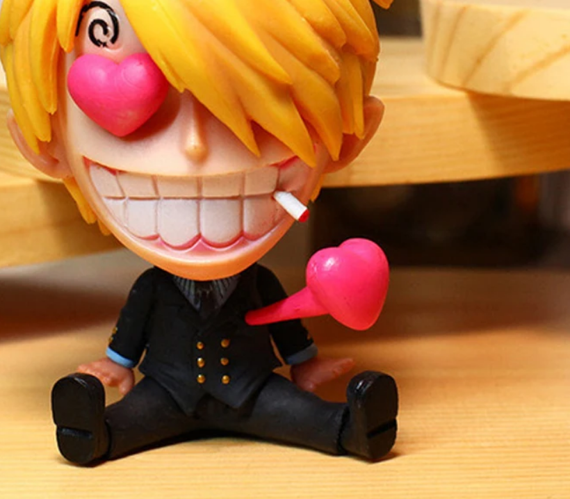 Sanji One Piece Anime Sitting Action Figure-8cm