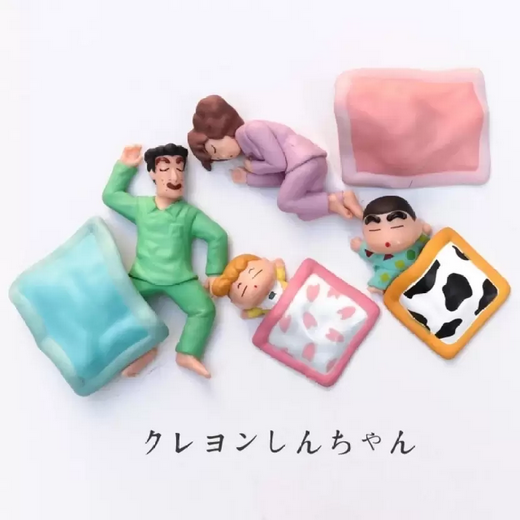 Shinchan Sleeping Family