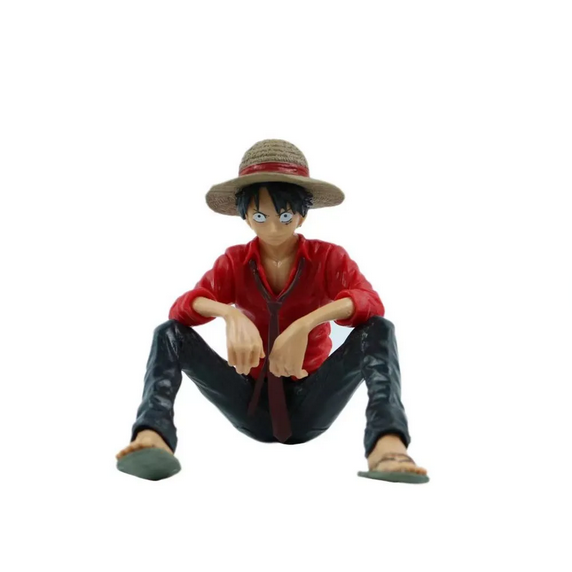 Luffy One Piece Anime Sitting Action Figure- 10cm