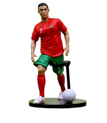 Ronaldo Footballer Red Jersey Action Figure- 18cm