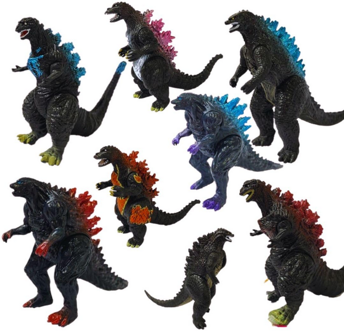 Godzilla 9pcs Set Action Figure-8-10cm