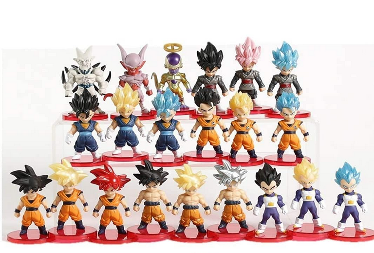 Dragon Ball Anime  21pcs Set Action Figure 6cm