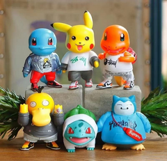 Pokemon 6 Character Set Action Figure-10cm