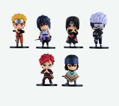 Naruto Anime 6 Character Set Action Figure-10cm